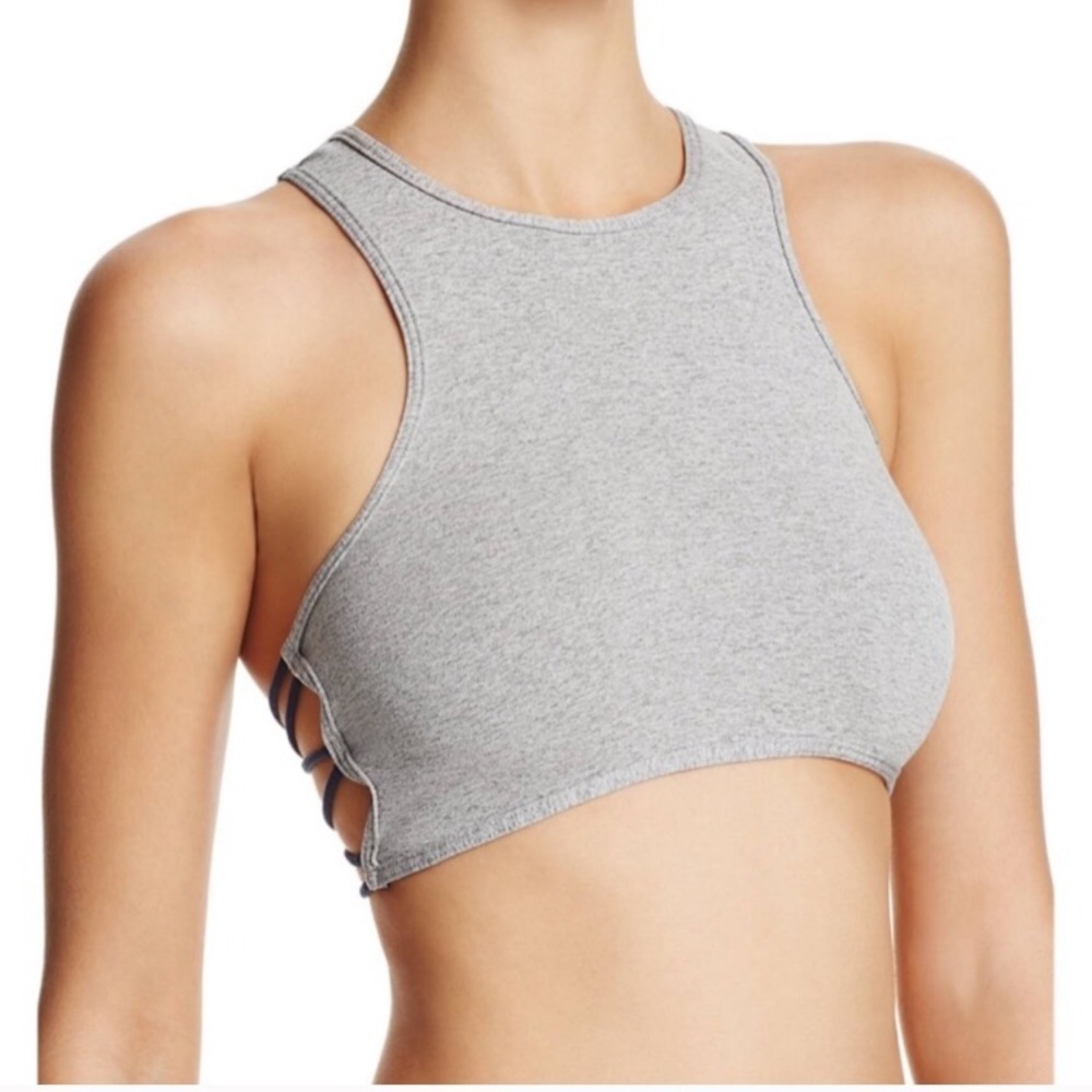 FREE PEOPLE SIDE CROSS RACERBACK BRALETTE